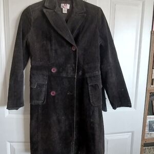 Loft petites Women's Dark Brown Coat